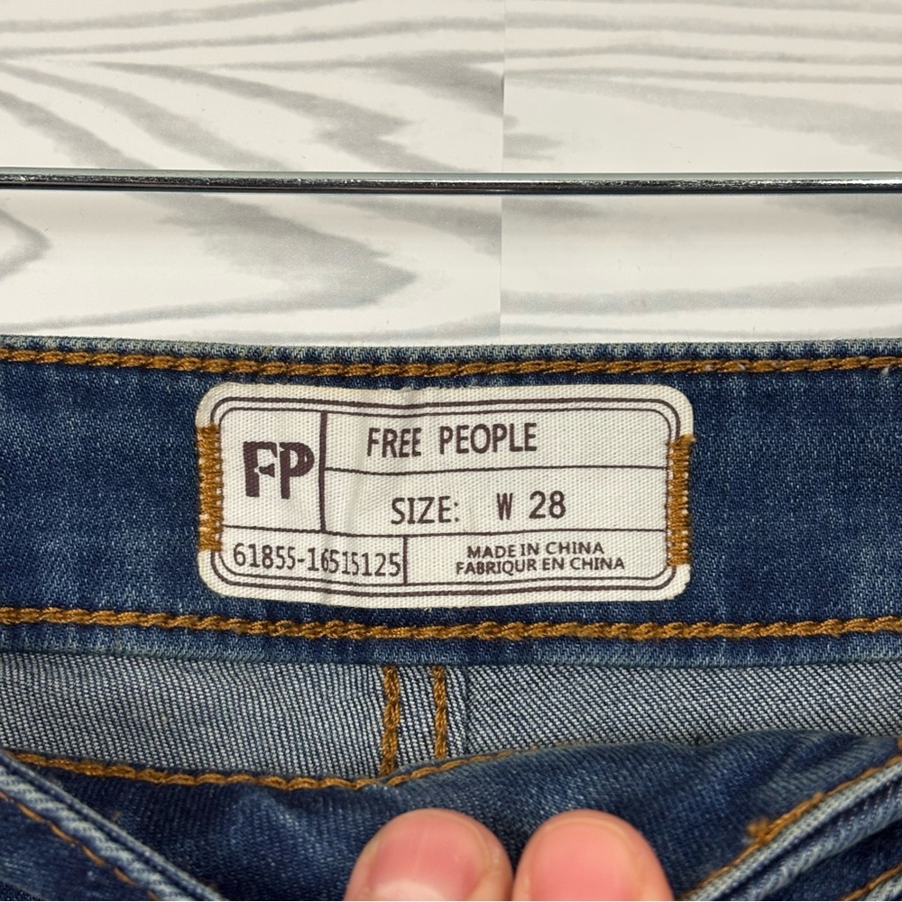 Free People Just Float On Flare High-Rise Jeans Size 28 - Picture 10 of 15